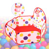 Portable Cartoon Children Toy Tents Baby Balls Pool Pop Up Kid Outdoors Tent(120cm basket)