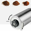 Home Portable Manual Coffee Grinder Stainless Steel with Ceramic Burr Bean Mill