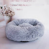 Small Dogs Round Plush Cat Litter Kennel Pet Nest Mat Puppy Beds