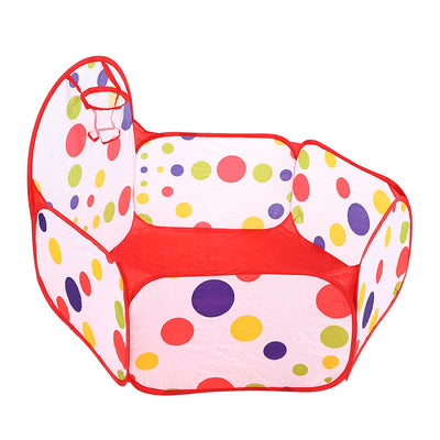 Portable Cartoon Children Toy Tents Baby Balls Pool Pop Up Kid Outdoors Tent(120cm basket)